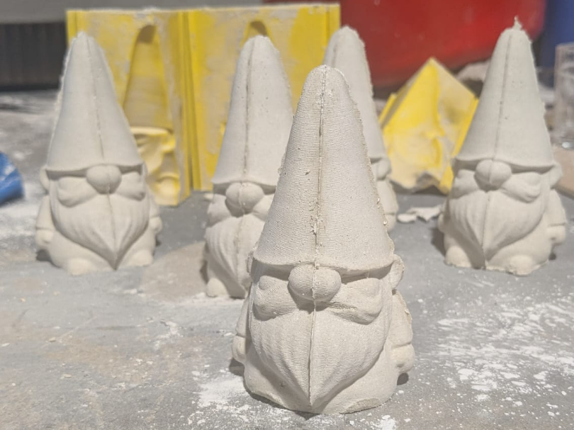 Gnomo de cemento — vista 2